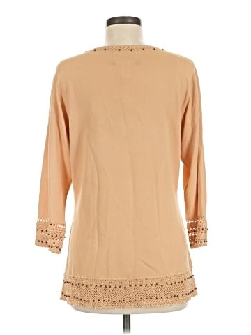 Susan Graver 3/4 Sleeve Blouse (view 2)