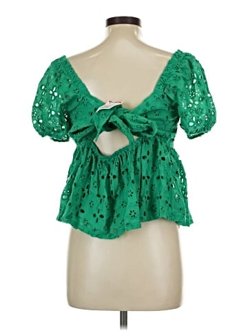 Trixxi Short Sleeve Blouse (view 2)
