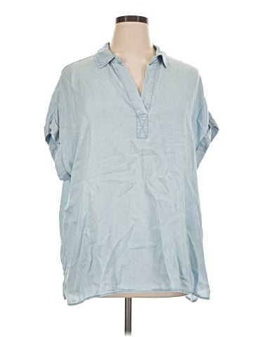 Jane and Delancey Short Sleeve Polo (view 1)