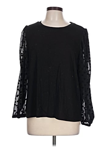 Ann Taylor LOFT Long Sleeve Blouse (view 1)