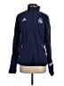 Adidas 100% Polyester Blue Track Jacket Size S - photo 1