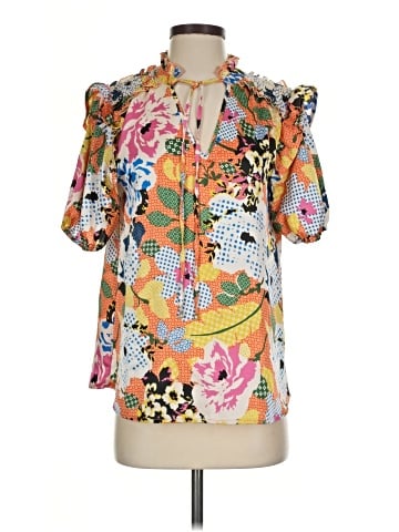 Entro Short Sleeve Blouse (view 1)