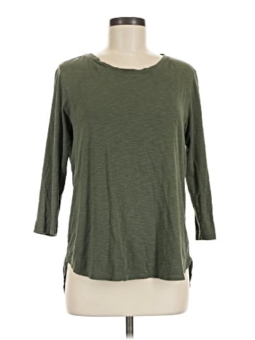 KIRKLAND Signature 3/4 Sleeve T-Shirt (view 1)