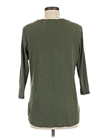 KIRKLAND Signature 3/4 Sleeve T-Shirt (view 2)