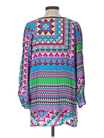 Hale Bob 3/4 Sleeve Silk Top (view 2)