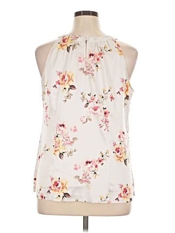 White House Black Market Sleeveless Blouse (view 2)
