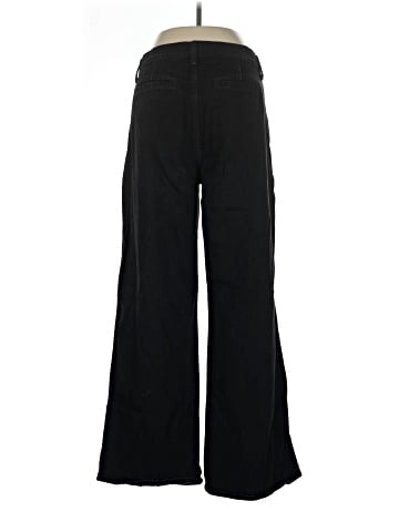 Madewell Superwide-Leg Trouser Jeans in Black Rinse Wash (view 2)