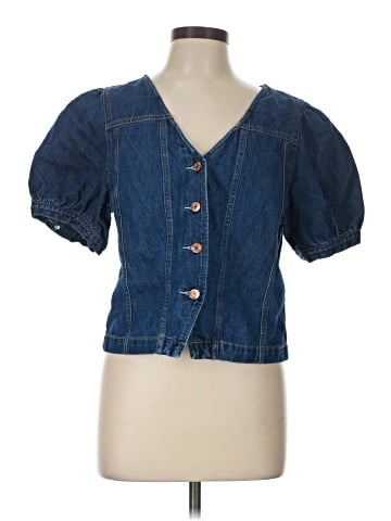 Gap Short Sleeve Blouse (view 1)