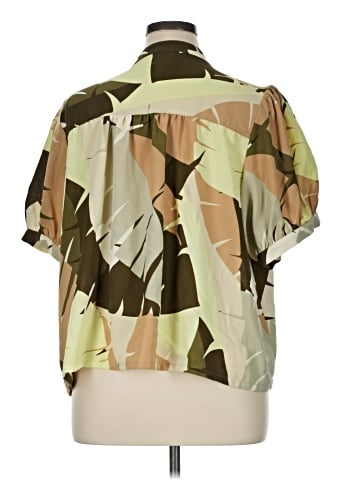 Worthington Short Sleeve Blouse (view 2)
