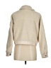 Zara 100% Polyester Solid Ivory Jacket Size M - photo 2