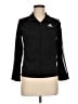 Adidas 100% Polyester Black Track Jacket Size M - photo 1