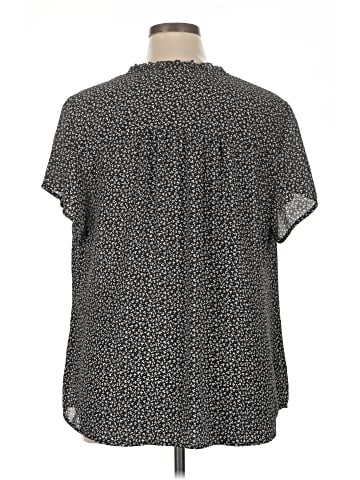 Croft & Barrow Short Sleeve Blouse (view 2)