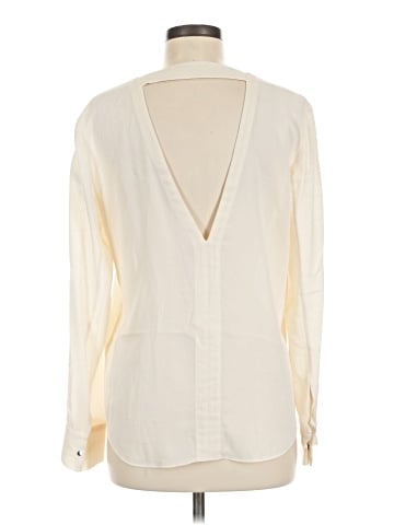 A.L.C. Long Sleeve Silk Top (view 2)