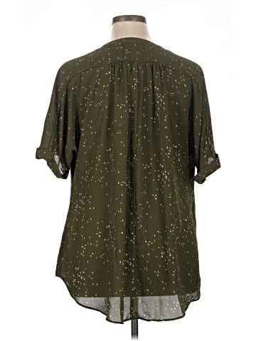 a.n.a. A New Approach Short Sleeve Blouse (view 2)