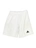 Adidas 100% Polyester Solid White Athletic Shorts Size M (youth) - photo 1