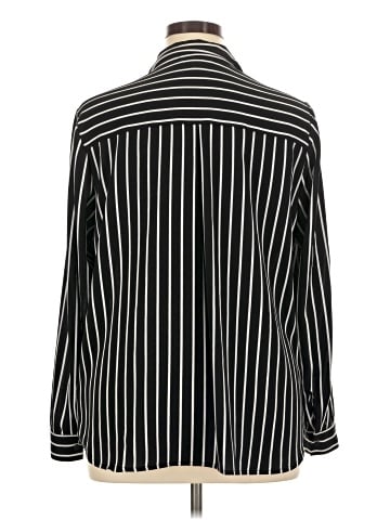 Roz & Ali Long Sleeve Blouse (view 2)