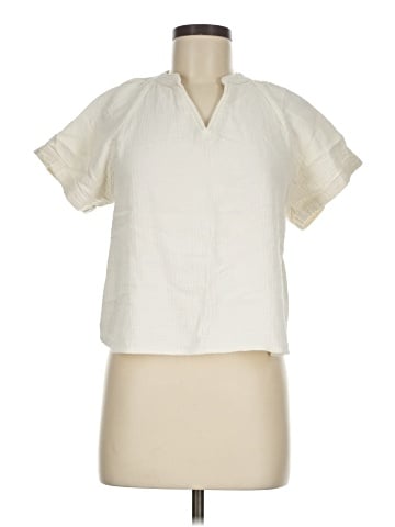 Calvin Klein Short Sleeve Blouse (view 1)