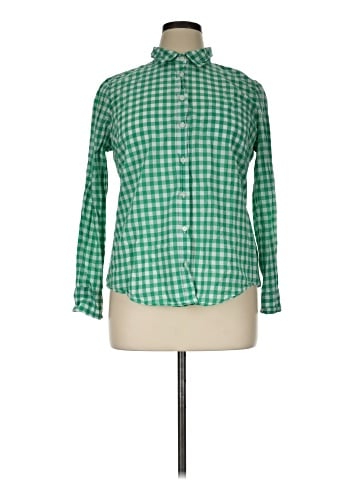 J.Crew Factory Store Long Sleeve Button-Down Shirt (view 1)