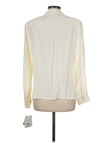 Doncaster Collection Long Sleeve Silk Top (view 2)