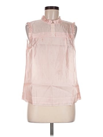 J.Crew Sleeveless Silk Top (view 1)