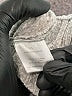 Pink Rose 100% Polyester Metallic Gray Pullover Sweater Size XS - photo 8