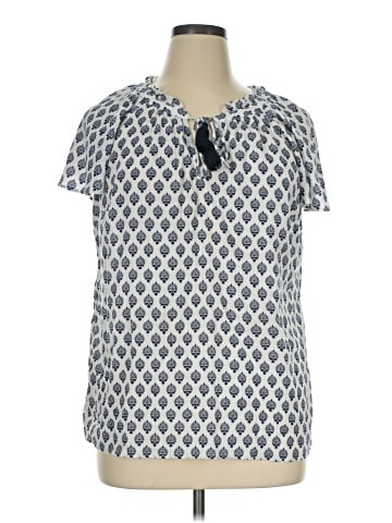 Talbots Short Sleeve Blouse (view 1)