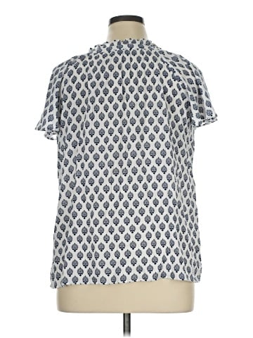 Talbots Short Sleeve Blouse (view 2)