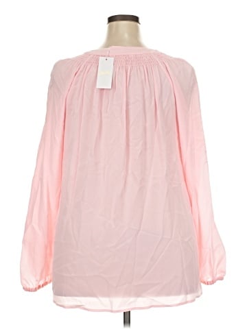Lilly Pulitzer Long Sleeve Silk Top (view 2)