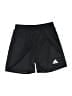 Adidas 100% Polyester Solid Black Athletic Shorts Size M (kids) - photo 1