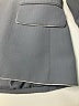 Kasper 100% Polyester Gray Blazer Size 6 Petite - photo 3