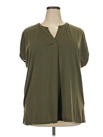 Lands' End Short Sleeve Henley (view 1)