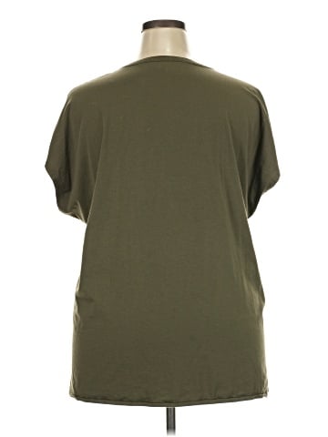 Lands' End Short Sleeve Henley (view 2)