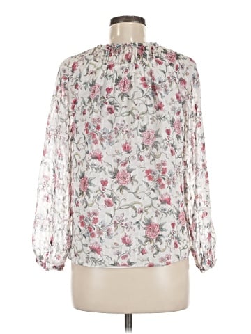 Rebecca Taylor 3/4 Sleeve Silk Top (view 2)