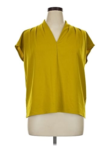 Ann Taylor Factory Short Sleeve Blouse (view 1)