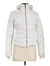 Zara Basic 100% Polyester Solid Silver White Snow Jacket Size M - photo 1