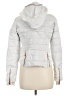 Zara Basic 100% Polyester Solid Silver White Snow Jacket Size M - photo 2