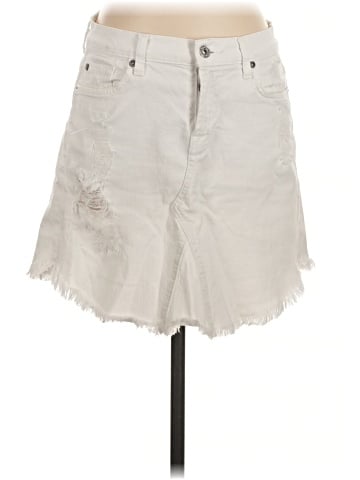 7 For All Mankind Denim Skirt (view 1)