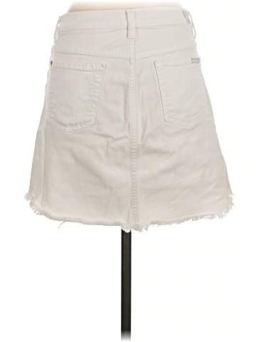 7 For All Mankind Denim Skirt (view 2)