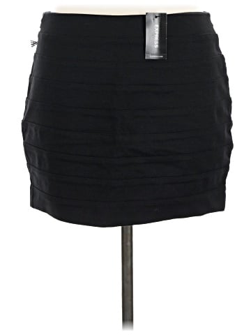 Express Design Studio Faux Leather Skirt (view 2)