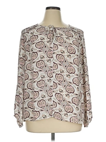 Ann Taylor LOFT 3/4 Sleeve Blouse (view 1)