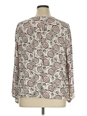 Ann Taylor LOFT 3/4 Sleeve Blouse (view 2)