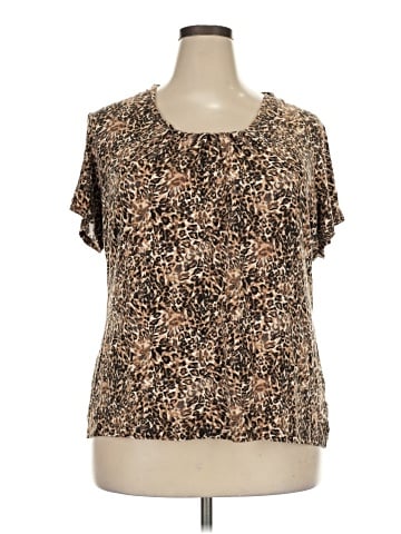 Liz Claiborne Short Sleeve T-Shirt (view 1)