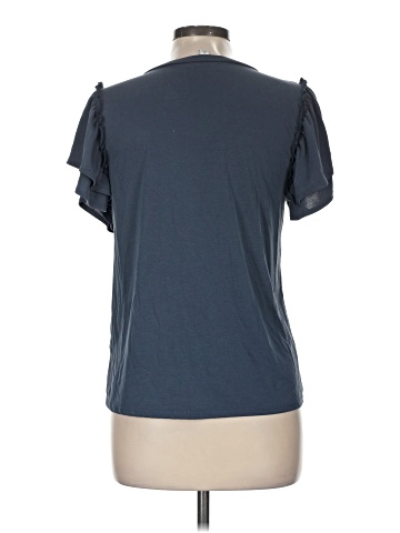 Green Envelope Short Sleeve Top (view 2)
