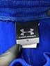 Under Armour 100% Polyester Blue Track Pants Size 5 - photo 3
