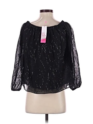 Lilly Pulitzer 3/4 Sleeve Silk Top (view 2)