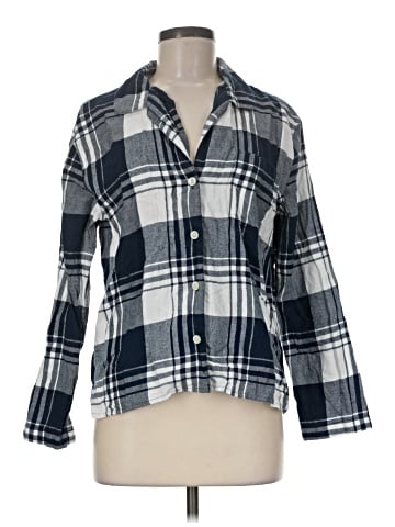 J.Crew Factory Store 3/4 Sleeve Button-Down Shirt (view 1)
