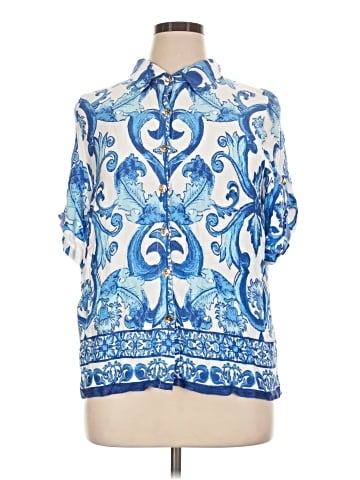 Haute Hippie Short Sleeve Blouse (view 1)