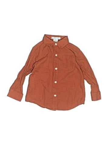Janie and Jack Long Sleeve Button-Down Shirt (view 1)