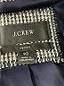 J.Crew 100% Wool Tweed Gray Wool Blazer Size 10 - photo 6