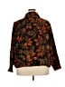 Analogy... Print Brown Orange Jacket Size 3X - photo 2
